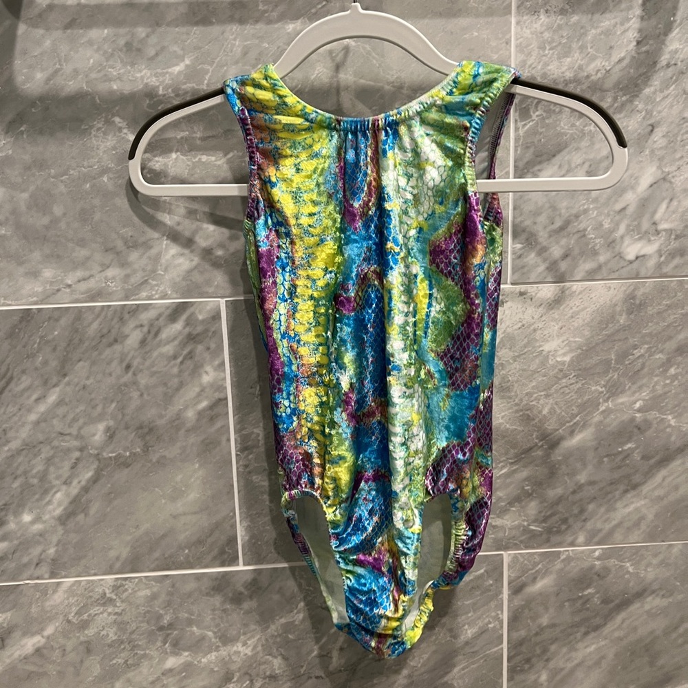 Velour Gymnastics Leotard